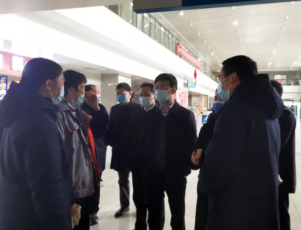 省、市疫情防控工作督導(dǎo)組到長途汽車客運(yùn)站督導(dǎo)疫情防控工作