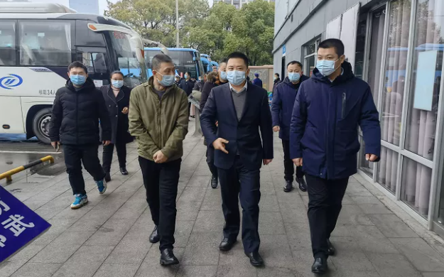 都市城際公交 市委檢查組督導徐坊客運站春運安全生產(chǎn)工作