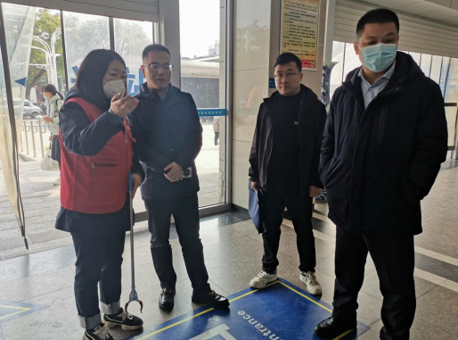 都市城際公交：南昌交投集團(tuán)交叉檢查組督導(dǎo)徐坊客運(yùn)站安全生產(chǎn)、文明創(chuàng)建工作