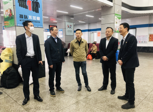 黃俊深入南昌地區(qū)基層單位督查作風(fēng)建設(shè)、廉潔自律及安全生產(chǎn)等工作