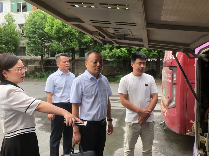 景德鎮(zhèn)長運：股份公司汽車事業(yè)管理部到景德鎮(zhèn)長運開展機務(wù)工作督導(dǎo)檢查